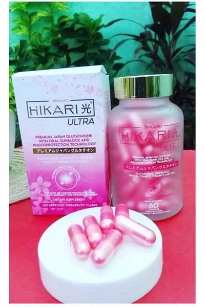 Beauty Hikari Japanese Glutathione Ultra Premium, 60 Capsules
