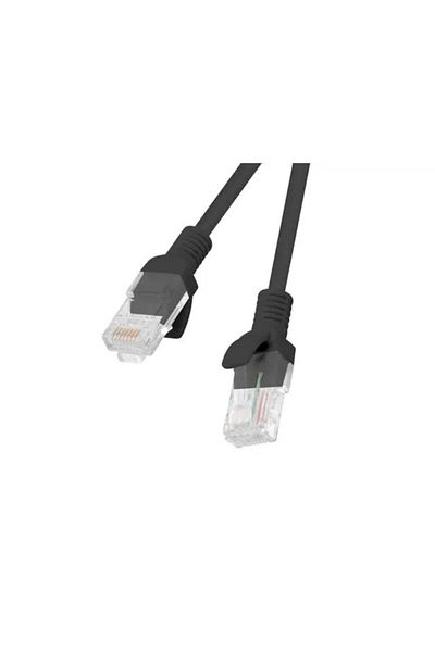 Lanberg Cablu de conectare RJ45 cat. 5e UTP 5m negru