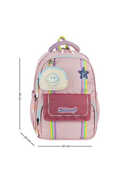 Çanta Sepetim School Bag with Thermal Lunch Bag and Pen Holder