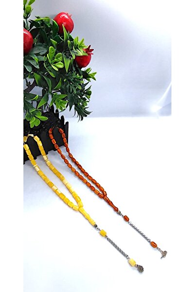 Lio20 Beirut Drop Amber 2-Piece Prayer Beads Set - Gift Accessory Prayer Beads Set