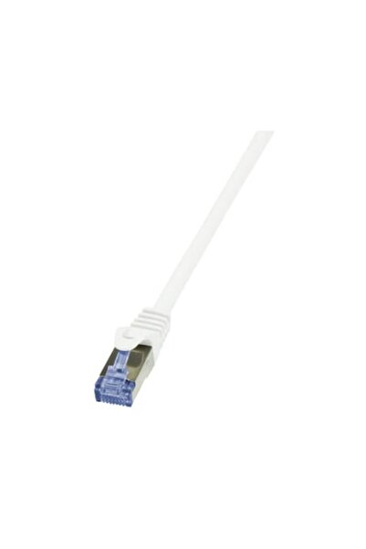 LogiLink Cablu Patchcord CQ4061S, S/FTP, Cat6a, 3m, alb