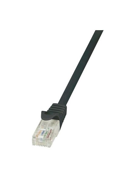 LogiLink CABLU DE PATCH UTP Cat6, cupru-aluminiu, 1,5 m, negru, AWG24