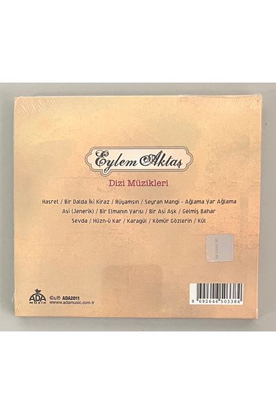 Ada Müzik Eylem Aktaş Series Music Cd (Zero Period Printing Cd in Gelatin)