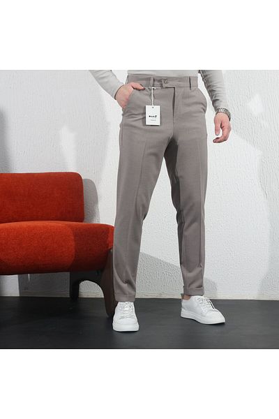 hello7 Men's Premium Quality Regular Lycra Stylish and Comfortable Short-Tongue Fabric Trousers Suitable for Any Environment