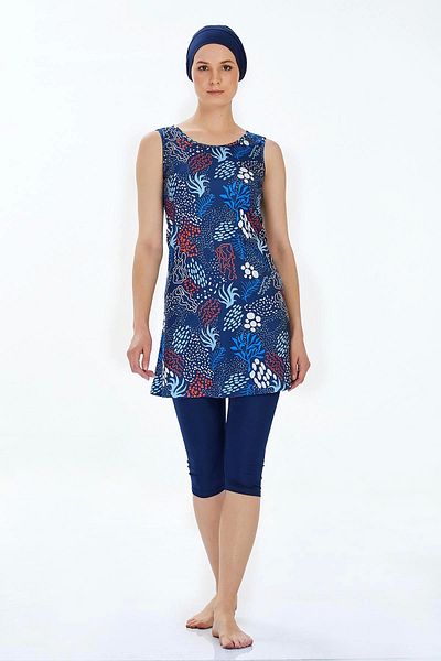 STİL E DİVERSO Μαγιό Larimar Rozamay 9313 Hijab