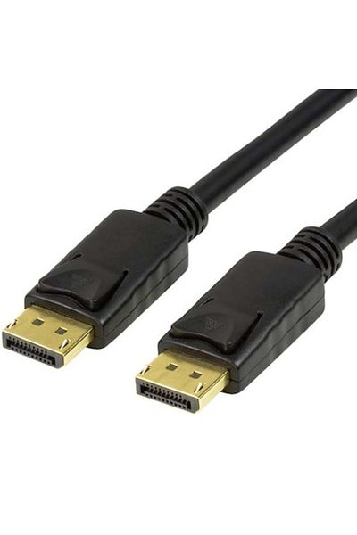 LogiLink Cablu DisplayPort-DisplayPort (v1.4), Negru