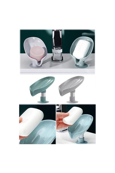 SepetBudur Suction Cup Drainage Solid Soap Dispenser - Sponge Dispenser