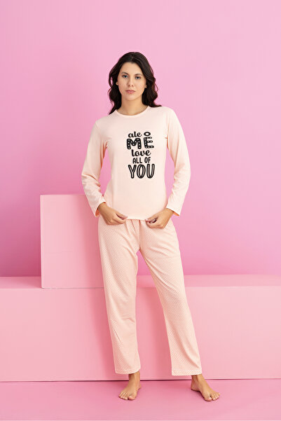 rindahomewear Γυναικείο Σετ Πυτζάμες Μονόχρωμο