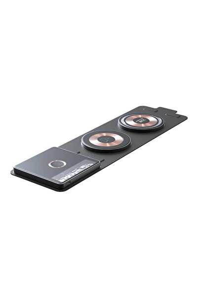 trands شاحن لاسلكي TR-WC5675 Glassy Series 3 في 1،