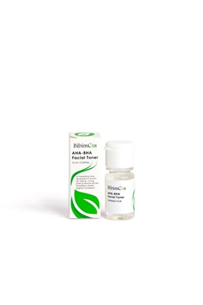 Bibimcos Kozmetik Bibimcos AHA-BHA Facial Toner 10ml miniboy + BlackHead & De...