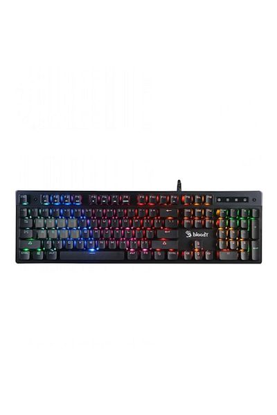 Bloody A4tech B500N gaming keyboard, wired, 106 keys, gray