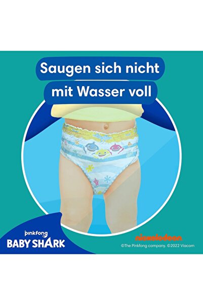 Pampers Size 4 Splashers Swim Pants, 11 Count, Carry Pack