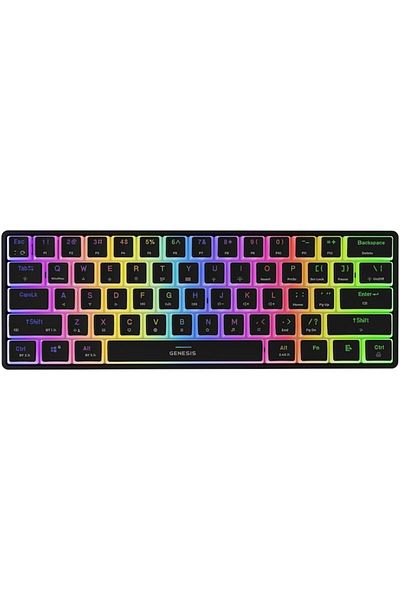 Genesis Tastatură mecanică wireless gaming THOR 660 G2, switch GATERON BROWN