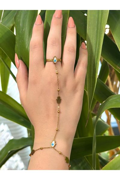 BY YASİN TOPÇU Hamsa Evil Eye Hand Accessory