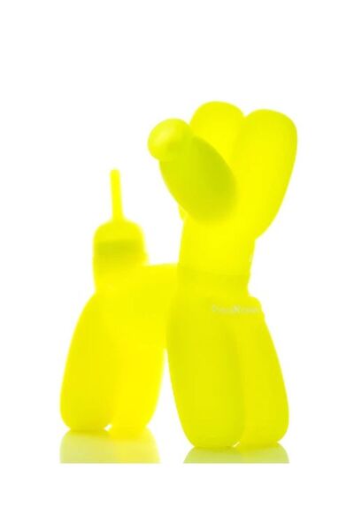 PieceMaker Bong Puppy Kiss K9 Yellow Glow 18cm (USA)