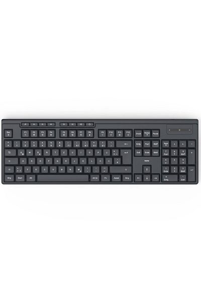 Hama Wireless Keyboard WK-200, 8 Media Keys, QWERTY RO, Black