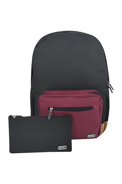 Roco Basic 2 Tone Mix Backpack with Accessory