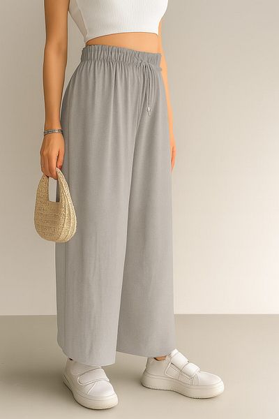 VOICTEC Relaxed Fit Tiril Tiril Standard Size 38-48 Size Range Casual Loose Fit Ayrobin Pants with Elastic Waist