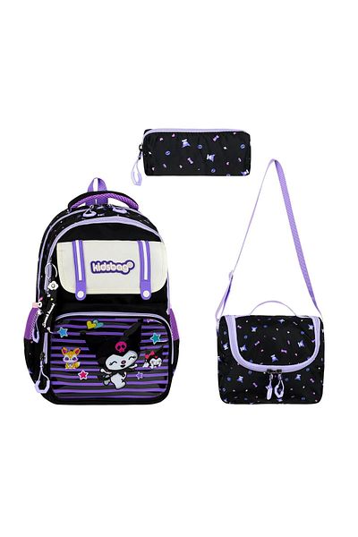 Çanta Sepetim Kuromi Nutrition Primary School Backpack with Pen Holder