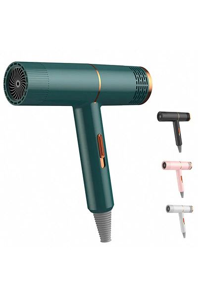Denx Strong Wind Hair Dryer Salon Dryer Hot Air and Cold Air Wind Negative Ionic Hammer Blower.
