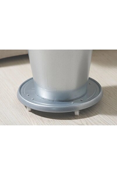 IKEA QUİCK Çelik Tekerlekli Saksı Altlığı Çap 31 Cm Saksı Altı Metal Damacana Altlığı Yükseklik 5 Cm
