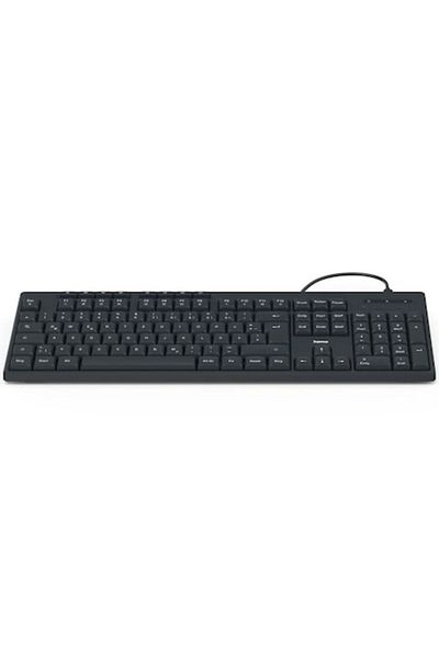 Hama Tastatură USB CK-200, 8 taste media, QWERTY RO, neagră