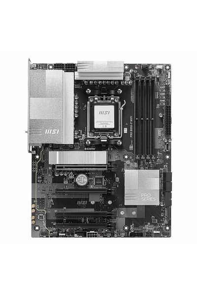 MSI Pro B850-P Wifi Amd B850 Socket Am5 Ddr5 8200+(Oc)Mhz Atx Gaming (Gamer) Motherboard