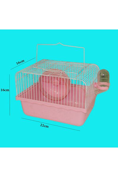 Others Metal hamster cage with play wheel