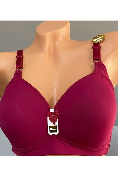 Pardon No Filling No Underwire Fixed Strap Bra 810