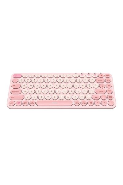 Baseus Wireless Keyboard K01A, Tri-Mode, Bluetooth 5.0, 2.4G, Pink