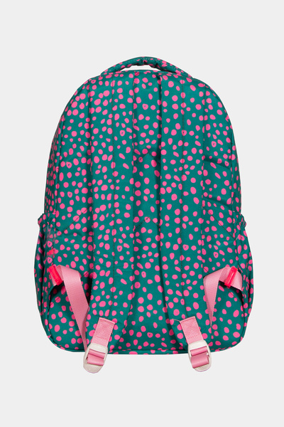 Miracle My Polo Durable Unisex School Backpack with Crinkil Toy