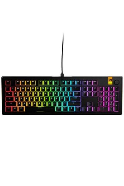 Glorious Tastatură mecanică, Glorious, RGB, neagră
