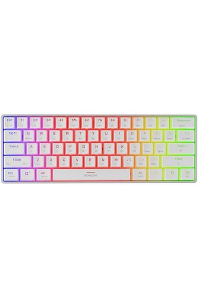 Genesis Tastatură mecanică wireless pentru gaming THOR 660 G2, comutator GATERON BROWN, anti-ghosting complet, R