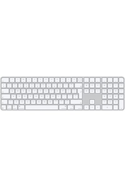 Apple Tastatură Magică cu Touch ID, Tastatură numerică - Engleză internațională - Taste albe