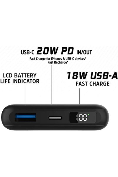 Energizer بنك طاقة لاسلكي 10000 مللي أمبير/ساعة QE10008PQ_BK