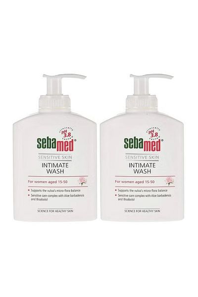 Sebamed Intimate Wash Emulsion pH 3.8 Twin Pack (2 × 200 ml)