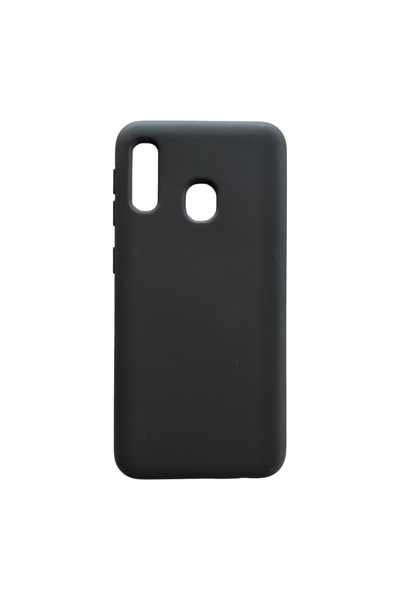 OEM Carcasă compatibilă cu Samsung Galaxy A20e, silicon lichid, neagră