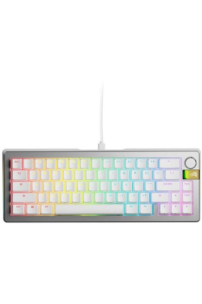 Glorious Tastatură mecanică GMMK 3 PRO HE 65% prefabricată, USB-C, switch-uri Fox HE, aspect american