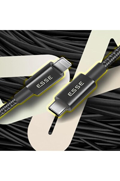 Esse كابل شحن سريع من Lightning إلى Type C - 2 متر