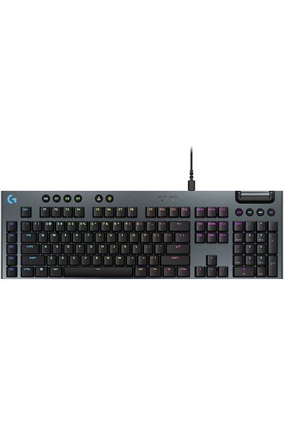 logitech Tastatură mecanică de gaming G915 X, USB, tactilă, profil redus, neagră