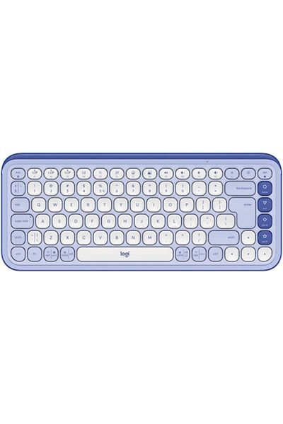 logitech Tastatură wireless - POP ICON KEYS, Bluetooth, Liliac