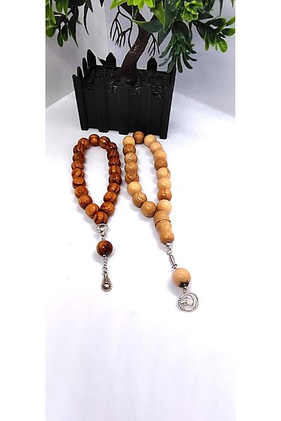 Lio20 Boxwood & Walnut 2-Piece Handmade Rosary Set - Gift Accessory Daily