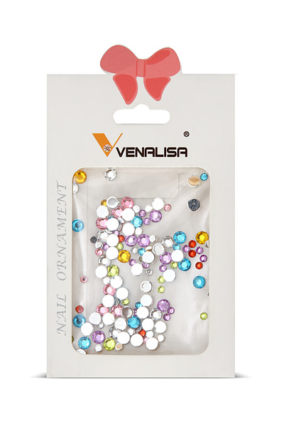 Venalisa Nail Art Tırnak Süsleme Renkli Taş KG-1