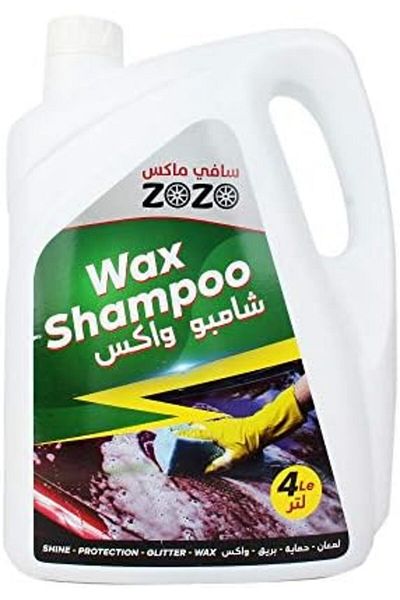 Zozo شامبو شمع السيارات من صافي ماكس، 4 لتر
