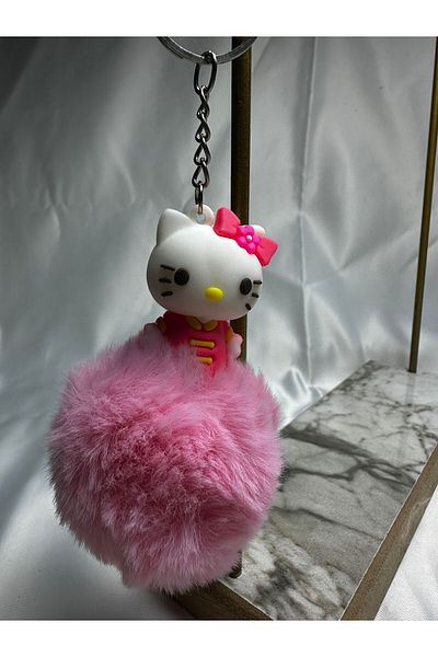 Mutenaura Kitty Plush Keychain