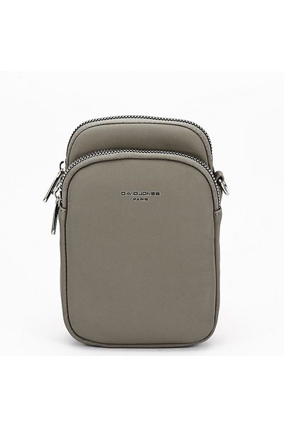 David Jones Taupe crossbody bag David Jones Paris CM6906 M0