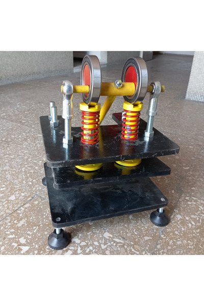 ARVALLI Manuel Yüksek Basınçlı Deri Kesme Presi, Yaylı Mekanizma, Çift Rulman...