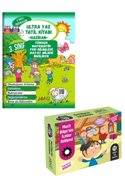 Analiz Yayınları ANALİZ YAYINLARI 3. SINIF ULTRA YAZ TATİL KİTABI-MUCİT BİLGE...