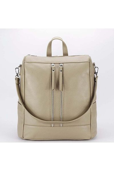SOFILINE 2 in 1 beige backpack made of genuine leather 873 124