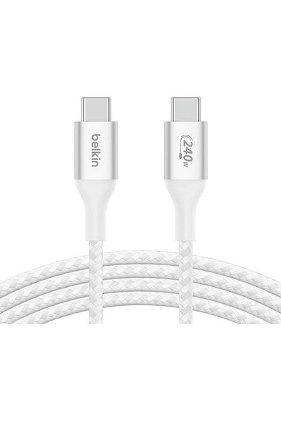 Belkin BoostCharge USB-C to USB-C Power charger cable 1M White